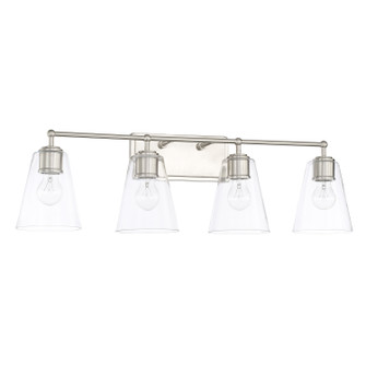 Murphy Four Light Vanity in Brushed Nickel (65|121741BN-431)