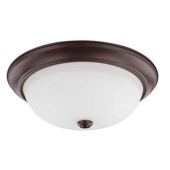 Bates Three Light Flush Mount in Bronze (65|214731BZ)