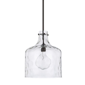 Crawford One Light Pendant in Bronze (65|325717BZ)