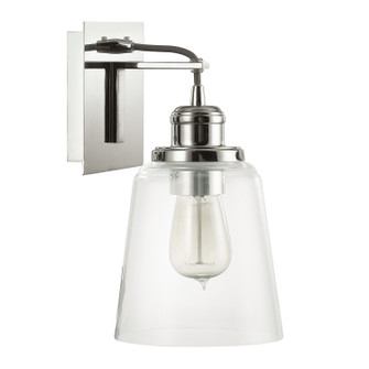 Fallon One Light Wall Sconce in Polished Nickel (65|3711PN-135)