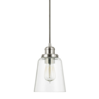 Fallon One Light Pendant in Brushed Nickel (65|3718BN-135)