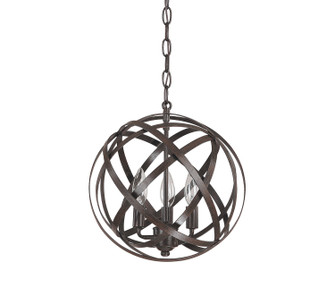 Axis Three Light Pendant in Russet (65|4233RS)