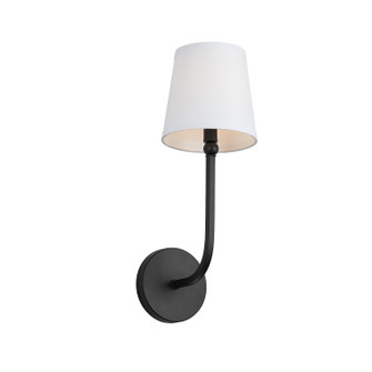 Dawson One Light Wall Sconce in Matte Black (65|619311MB-674)