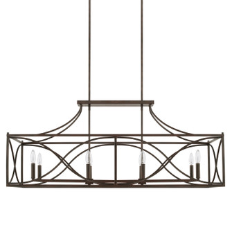 Tybee Eight Light Island Pendant in Nordic Grey (65|829181NG) Tybee Eight Light Island Pendant in Nordic Grey (65|829181NG)