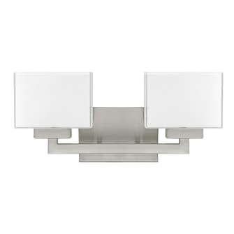 Tahoe Two Light Vanity in Brushed Nickel (65|8342BN-155)