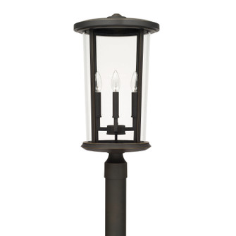 Howell Four Light Outdoor Post Lantern in Oiled Bronze (65|926743OZ)