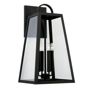 Leighton Four Light Outdoor Wall Lantern in Black (65|943743BK)