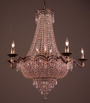 Regency II 13 Light Chandelier in Roman Bronze (92|1859 RB CGT)