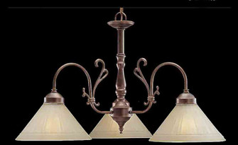 Billings Three Light Chandelier in English Bronze (92|3053 EB)