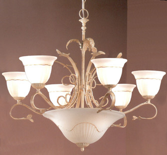 Treviso Nine Light Chandelier in Ivory (92|4119 I)