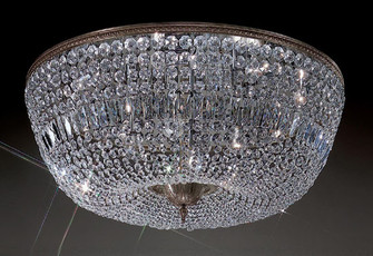 Crystal Baskets 12 Light Flush/Semi-Flush Mount in Millennium Silver (92|52036 MS CP)