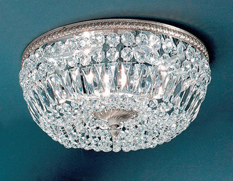 Crystal Baskets Five Light Flush/Semi-Flush Mount in Chrome (92|52518 CH CP)