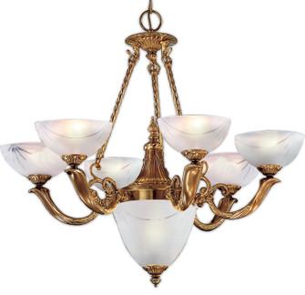 Valencia Seven Light Chandelier in Antique Bronze (92|5657 ABZ)