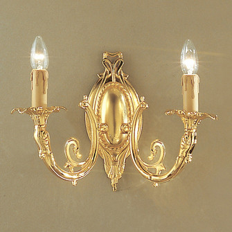 Princeton Two Light Wall Sconce in Gold Plate (92|5702 G)