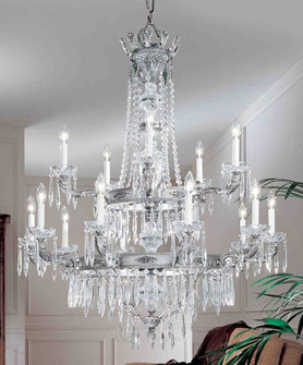 Duchess 15 Light Chandelier in Aged Bronze (92|57315 AGB I)