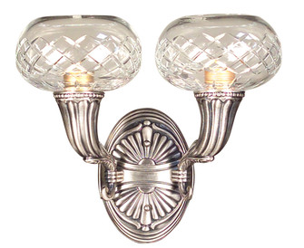 Chatham Two Light Wall Sconce in Millennium Silver (92|57322 MS)