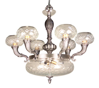 Chatham Eight Light Chandelier in Bronze w/Black Patina (92|57326 BBK)