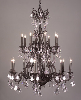 Majestic 16 Light Chandelier in Aged Bronze (92|57347 AGB CP)