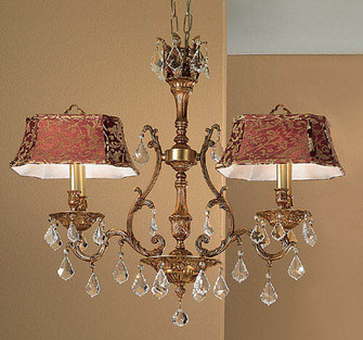 Majestic Four Light Island Pendant in French Gold (92|57360 FG CGT)