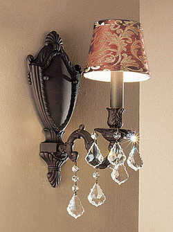 Chateau One Light Wall Sconce in Aged Pewter (92|57371 AGP CGT)