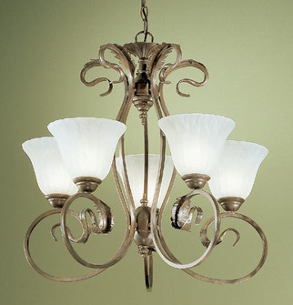 Manilla Five Light Chandelier in English Bronze (92|68305 EB)