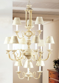 Innsbrook 16 Light Chandelier in Ivory Gold (92|69119 IG)