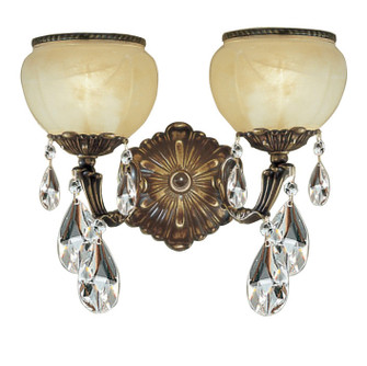 Alexandria II Two Light Wall Sconce in Victorian Bronze (92|69502 VBZ C)