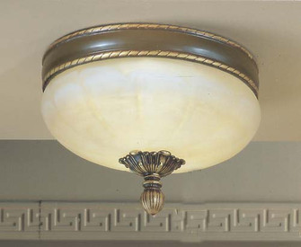 Alexandria II Three Light Flush/Semi-Flush Mount in Victorian Bronze (92|69503 VBZ)