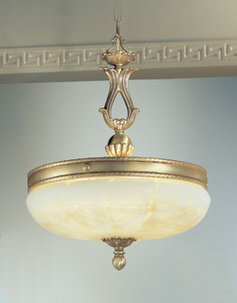 Alexandria II Five Light Pendant in Satin Bronze w/Brown Patina (92|69505 SBB)