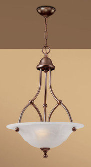 Providence Three Light Chandelier in Antique Copper (92|69627 ACP WAG)