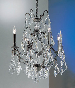 Versailles Four Light Mini Chandelier in Antique Bronze (92|8004 AB)