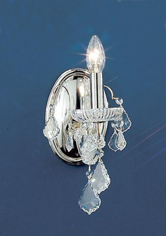 Maria Theresa One Light Wall Sconce in Chrome (92|8101 CH C)