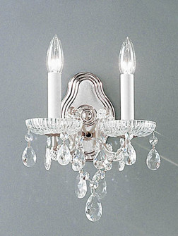 Maria Theresa Two Light Chandelier in Chrome (92|8122 CH C)