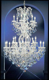 Maria Theresa 25 Light Chandelier in Chrome (92|8131 CH C)