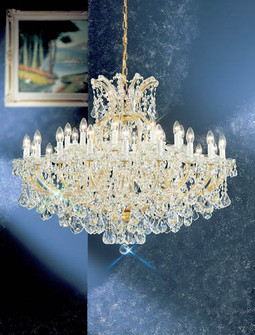Maria Theresa 31 Light Chandelier in Olde World Gold (92|8160 OWG C)