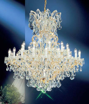 Maria Theresa 31 Light Chandelier in Olde World Gold (92|8163 OWG C)