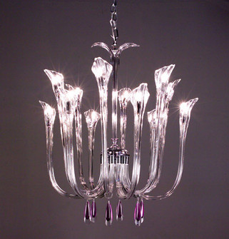 Inspiration 12 Light Chandelier in Chrome (92|82024 CH AT)