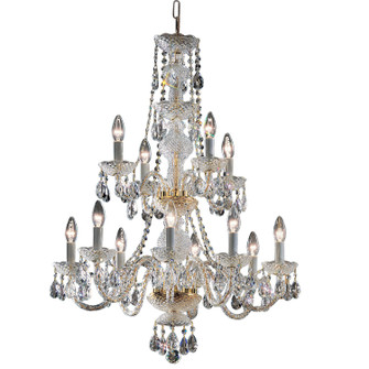 Monticello 12 Light Chandelier in Gold Color Plated (92|8209 GP I)