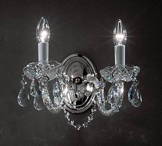 Monticello Two Light Wall Sconce in Chrome (92|8252 CH C)