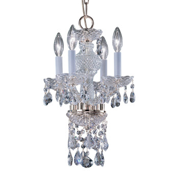 Monticello Four Light Mini Chandelier in Chrome (92|8254 CH C)