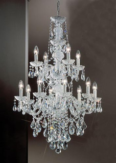 Monticello 12 Light Chandelier in Chrome (92|8259 CH C)