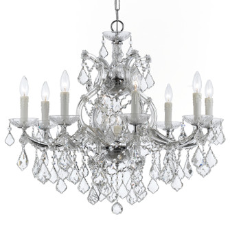 Maria Theresa Nine Light Chandelier in Polished Chrome (60|4408-CH-CL-MWP)