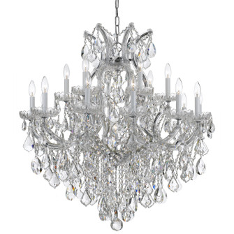Maria Theresa 19 Light Chandelier in Polished Chrome (60|4418-CH-CL-MWP)