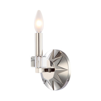 Carson One Light Wall Sconce in Polished Nickel (60|8851-PN)