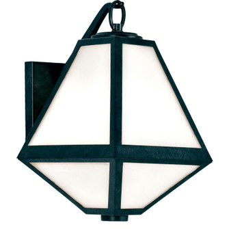 Glacier One Light Outdoor Wall Sconce in Black Charcoal (60|GLA-9701-OP-BC)