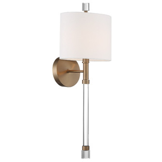 Rachel One Light Wall Sconce in Vibrant Gold (60|RAC-A3501-VG)