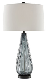 Nightcap One Light Table Lamp in Blue-Gray/Clear/Black (142|6000-0027)