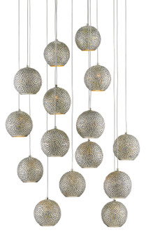 Giro 15 Light Pendant in Blue/Nickel (142|9000-0684)