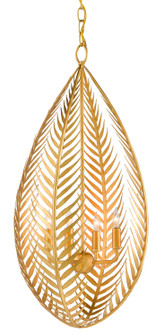 Aviva Stanoff Four Light Chandelier in Contemporary Gold Leaf (142|9000-0783)