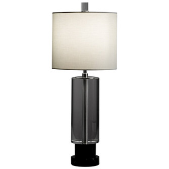 One Light Table Lamp in Clear And Black (208|10955)